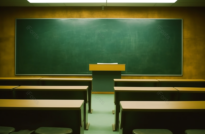学校里黑板在空教室里,高清,摄影图,摄影图片,图片大全,摄影图免费下载
